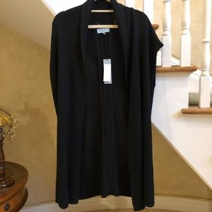 Joan Vass Women’s Black Knit Sweater NWT